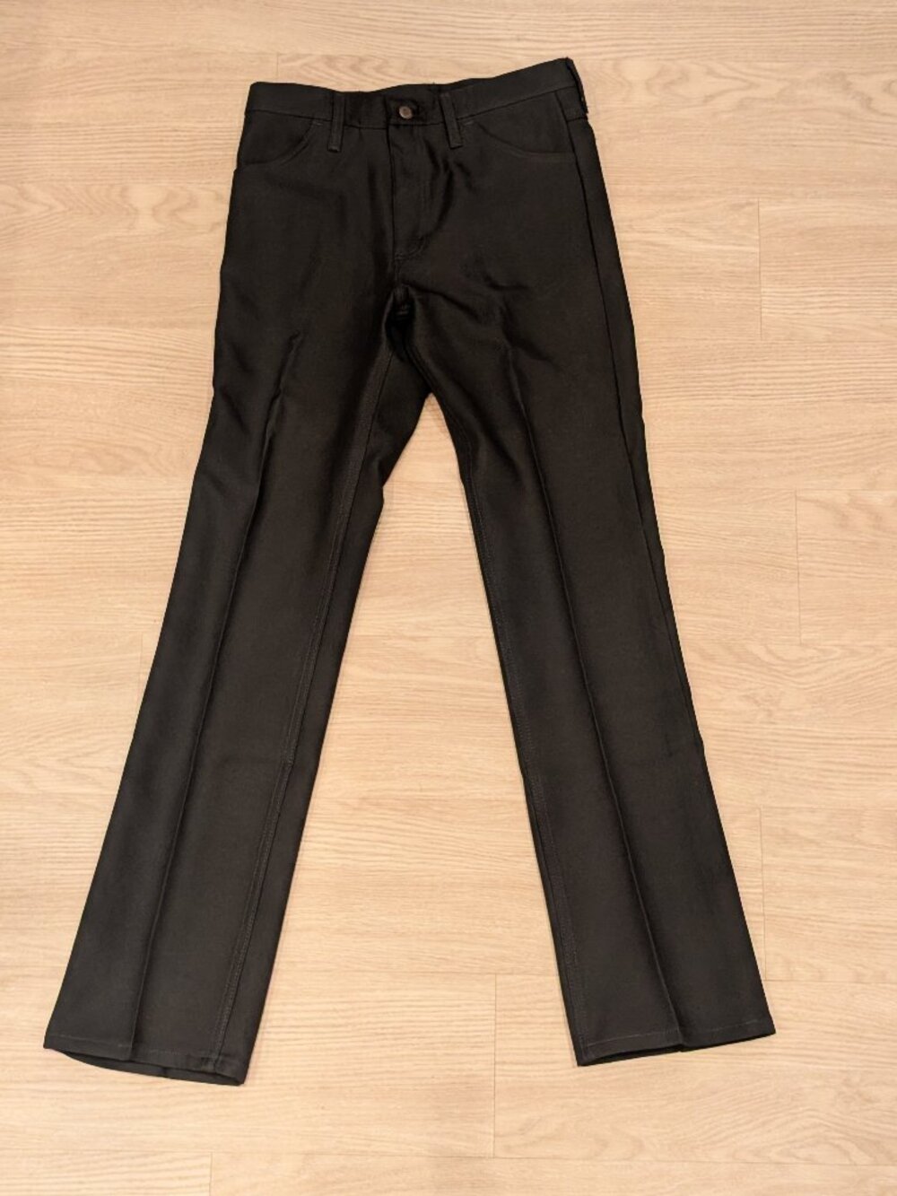 Wrangler 82BK Black Pants Size 32x34 | Western Workwear Skater Trousers